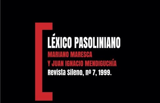 Léxico Pasoliniano
